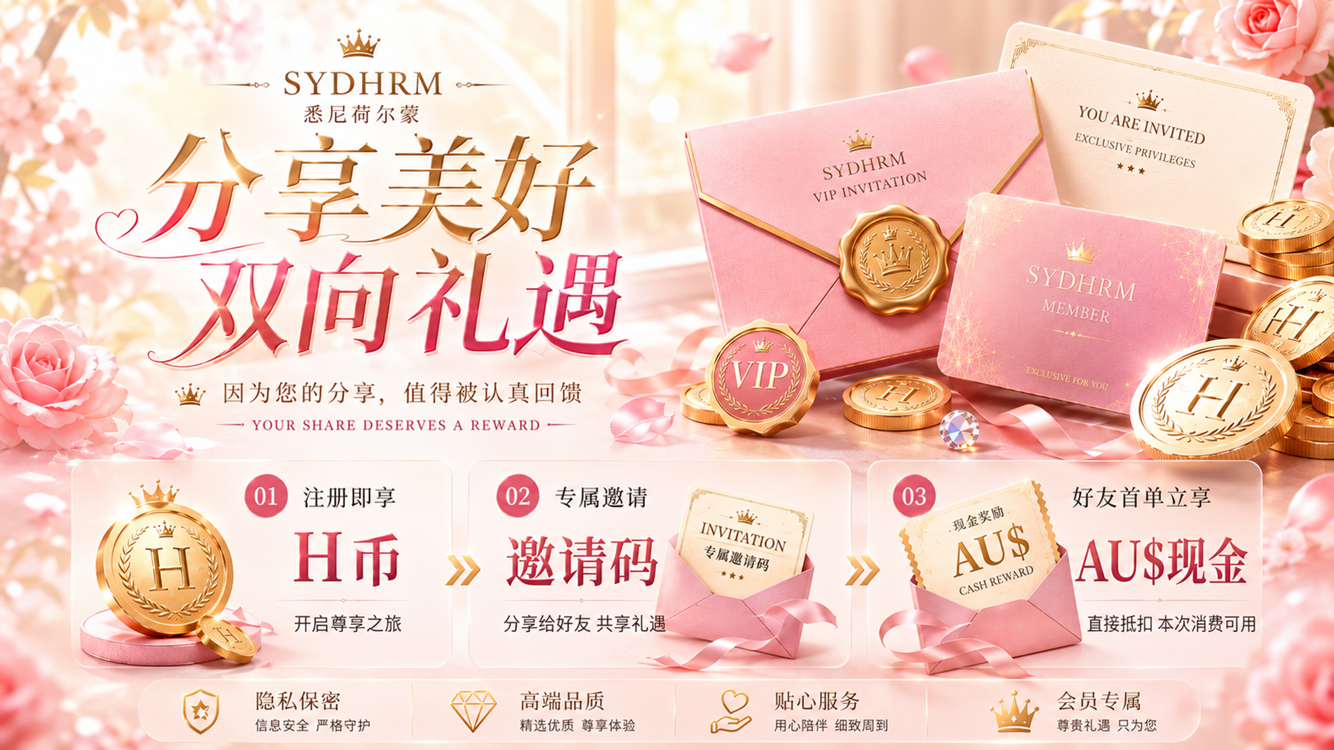 分享美好 双向礼遇